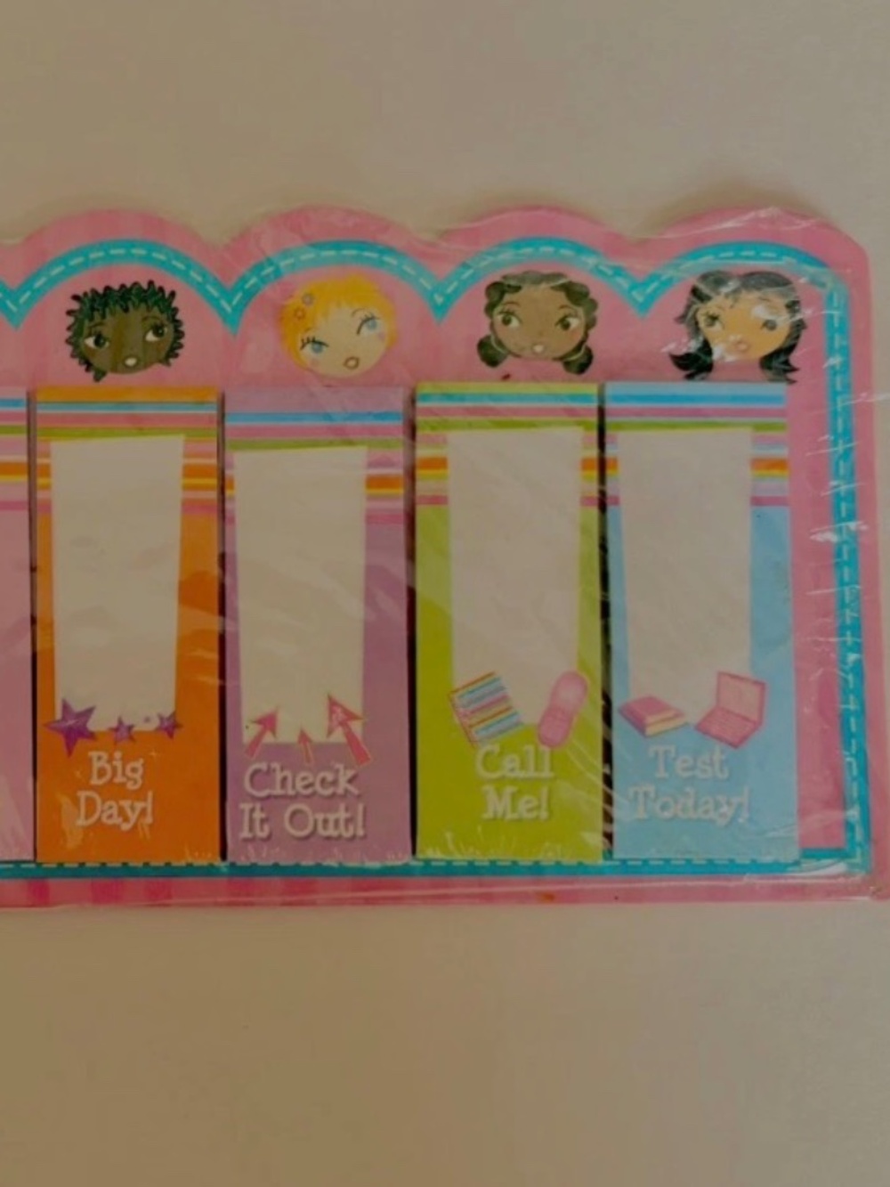 Y2K Stationary Set Fashion Angels Sticky Notes To Do List Magnetic Stickies